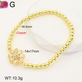 F2B402068bhva-J128  Fashion Copper Bracelet