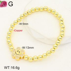 F2B402086bhva-J128  Fashion Copper Bracelet