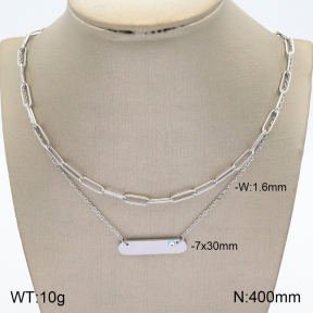 2N3002076bbov-704  Stainless Steel Necklace