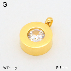 2P4000860vbll-722  Stainless Steel Pendant