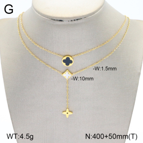 TN2000520bbov-749  SS Necklaces