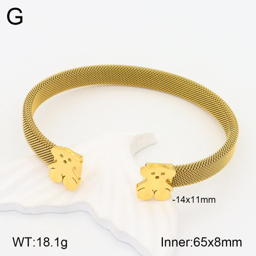 TZ2000350bbov-434  SS Bear Bangles