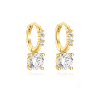 JE7495ajni-Y30  925 Silver Earrings  WT:2.41g  inner:8mm
P:6mm