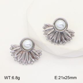 2E3002863aakl-436  Stainless Steel Earrings