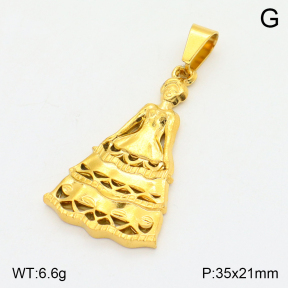 2P2003258baka-312  Stainless Steel Pendant