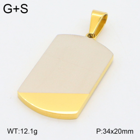 2P2003328bbml-436  Stainless Steel Pendant