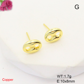 F6E200766aahl-L017  Fashion Copper Earrings