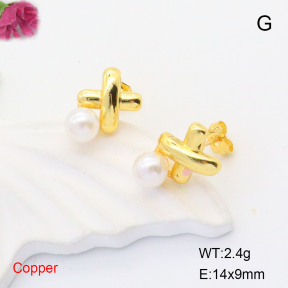 F6E301869baka-L017  Fashion Copper Earrings