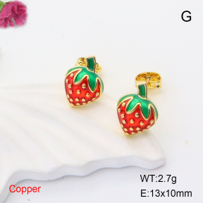 F6E301871ablb-L017  Fashion Copper Earrings