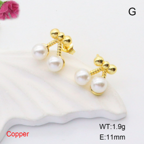 F6E301873baka-L017  Fashion Copper Earrings