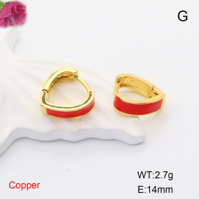 F6E301875ablb-L017  Fashion Copper Earrings