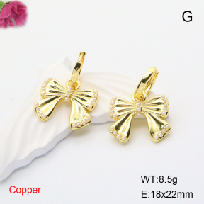 F6E301877bbov-L017  Fashion Copper Earrings