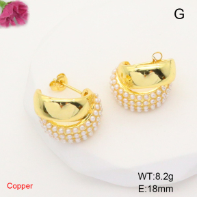 F6E301878vbmb-L017  Fashion Copper Earrings