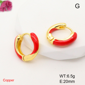 F6E301888ablb-L017  Fashion Copper Earrings