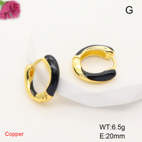 F6E301890ablb-L017  Fashion Copper Earrings