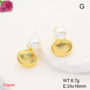 F6E301891ablb-L017  Fashion Copper Earrings