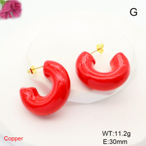 F6E301894bhva-L017  Fashion Copper Earrings