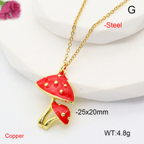 F6N301101avja-L017  Fashion Copper Necklace