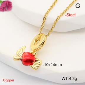 F6N301103aajl-L017  Fashion Copper Necklace