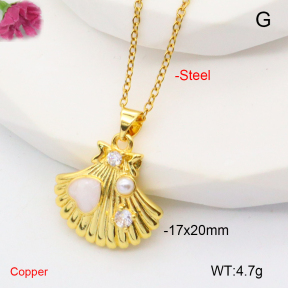 F6N301112aajl-L017  Fashion Copper Necklace