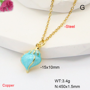 F6N301164avja-L017  Fashion Copper Necklace