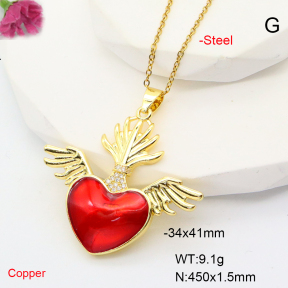 F6N301168aajl-L017  Fashion Copper Necklace