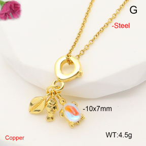 F6N407775aajl-L017  Fashion Copper Necklace