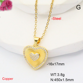 F6N407799baka-L017  Fashion Copper Necklace