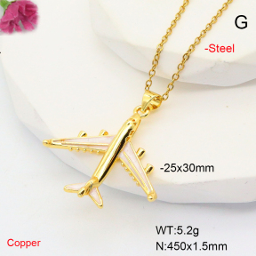 F6N407811avja-L017  Fashion Copper Necklace