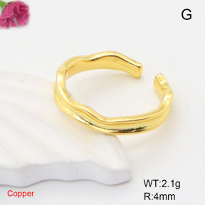 F6R200242baka-L017  Fashion Copper Ring