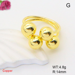 F6R200243baka-L017  Fashion Copper Ring