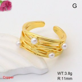 F6R300382baka-L017  Fashion Copper Ring