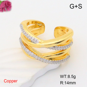 F6R401766bbov-L017  Fashion Copper Ring