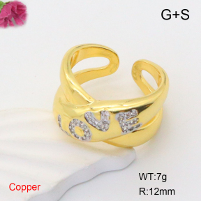 F6R401774bbov-L017  Fashion Copper Ring