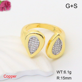 F6R401795bbov-L017  Fashion Copper Ring