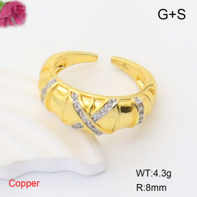 F6R401798bbov-L017  Fashion Copper Ring