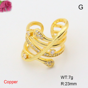 F6R401818vbmb-L017  Fashion Copper Ring