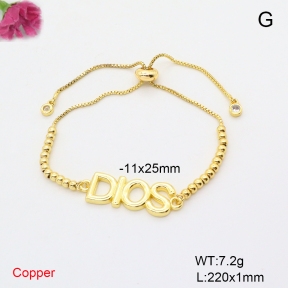 F6B200153vbll-L002  Fashion Copper Bracelet