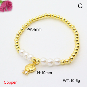 F6B301039aakl-L002  Fashion Copper Bracelet