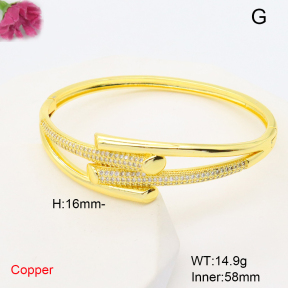 F6BA41673ahjb-L002  Fashion Copper Bangle