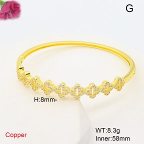 F6BA41675ahjb-L002  Fashion Copper Bangle