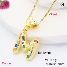 F6N407839aakl-L002  Fashion Copper Necklace