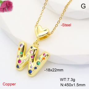 F6N407849aakl-L002  Fashion Copper Necklace