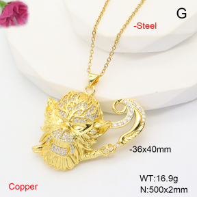 F6N407870aajl-L002  Fashion Copper Necklace