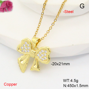 F6N407874vail-L002  Fashion Copper Necklace