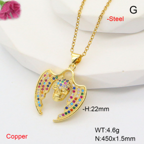 F6N407887baka-L002  Fashion Copper Necklace