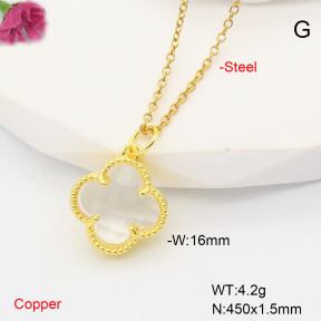 F6N407897vaia-L002  Fashion Copper Necklace