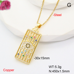 F6N407903aajl-L002  Fashion Copper Necklace