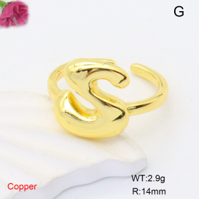 F6R200263aajl-L002  Fashion Copper Ring