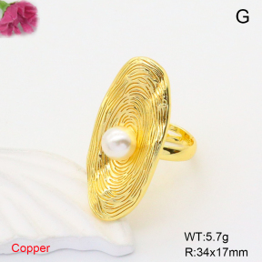 F6R300398baka-L002  Fashion Copper Ring